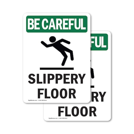 Signmission 10 in Height, 7 in Width, Vinyl Decal, Rectangle OS-2PACK-BC-D-710-V-10118